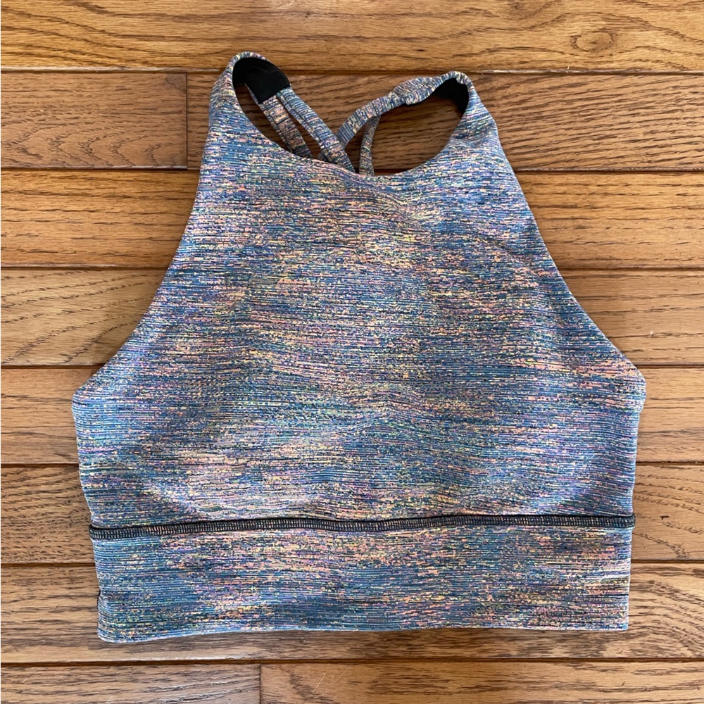 Lululemon Energy Bra High Neck Long Line